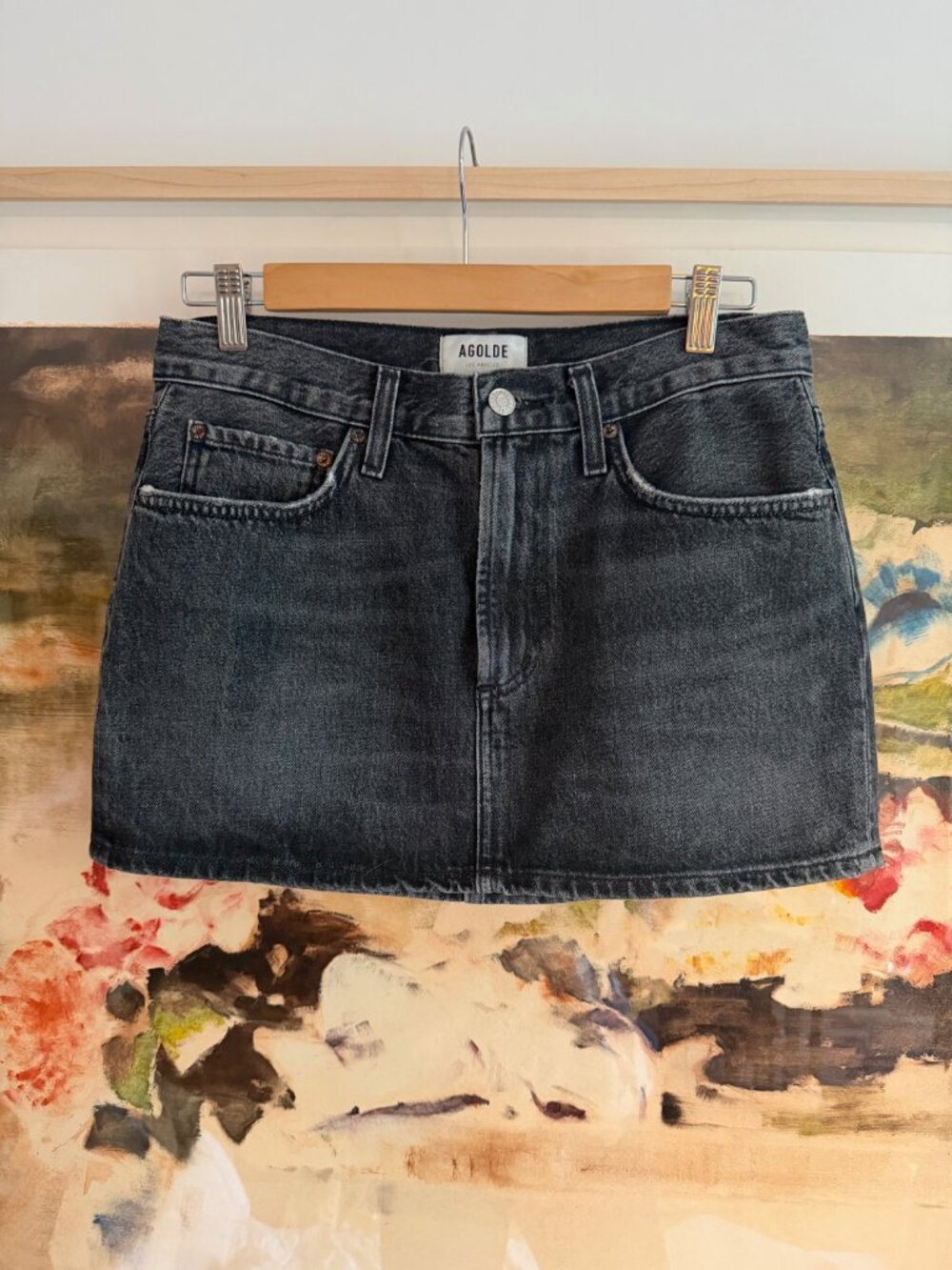 AGOLDE Alek mini skirt